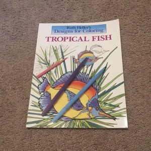 Ruth Heller | Tropical Fish Adult Coloring Book